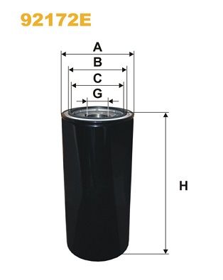 WIX FILTERS Eļļas filtrs 92172E